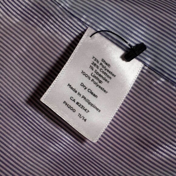 Talbots Ruby Red Tweed Double-Breasted Blazer Jacket 4p Classic Tailored - Picture 8 of 10